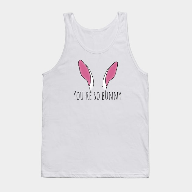 Bunny, Punny, Funny? Tank Top by Mandz11